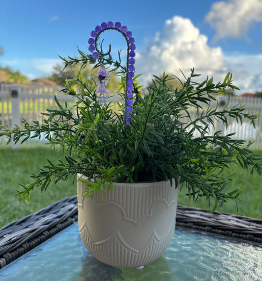 Purple Fairy Plant Stake