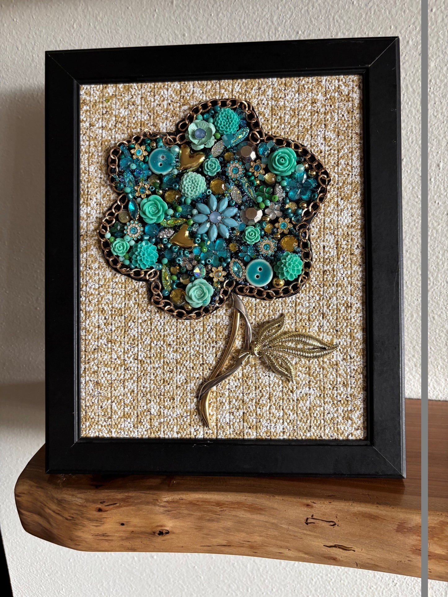 Teal Flower