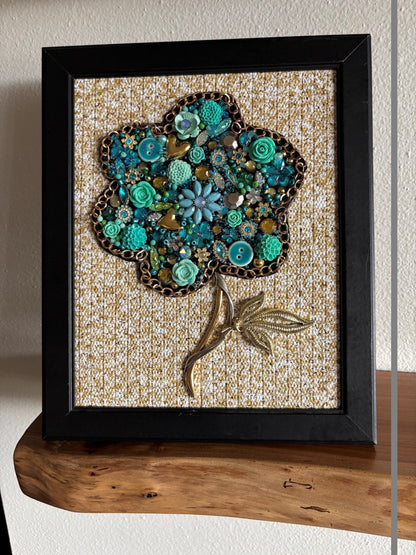 Teal Flower
